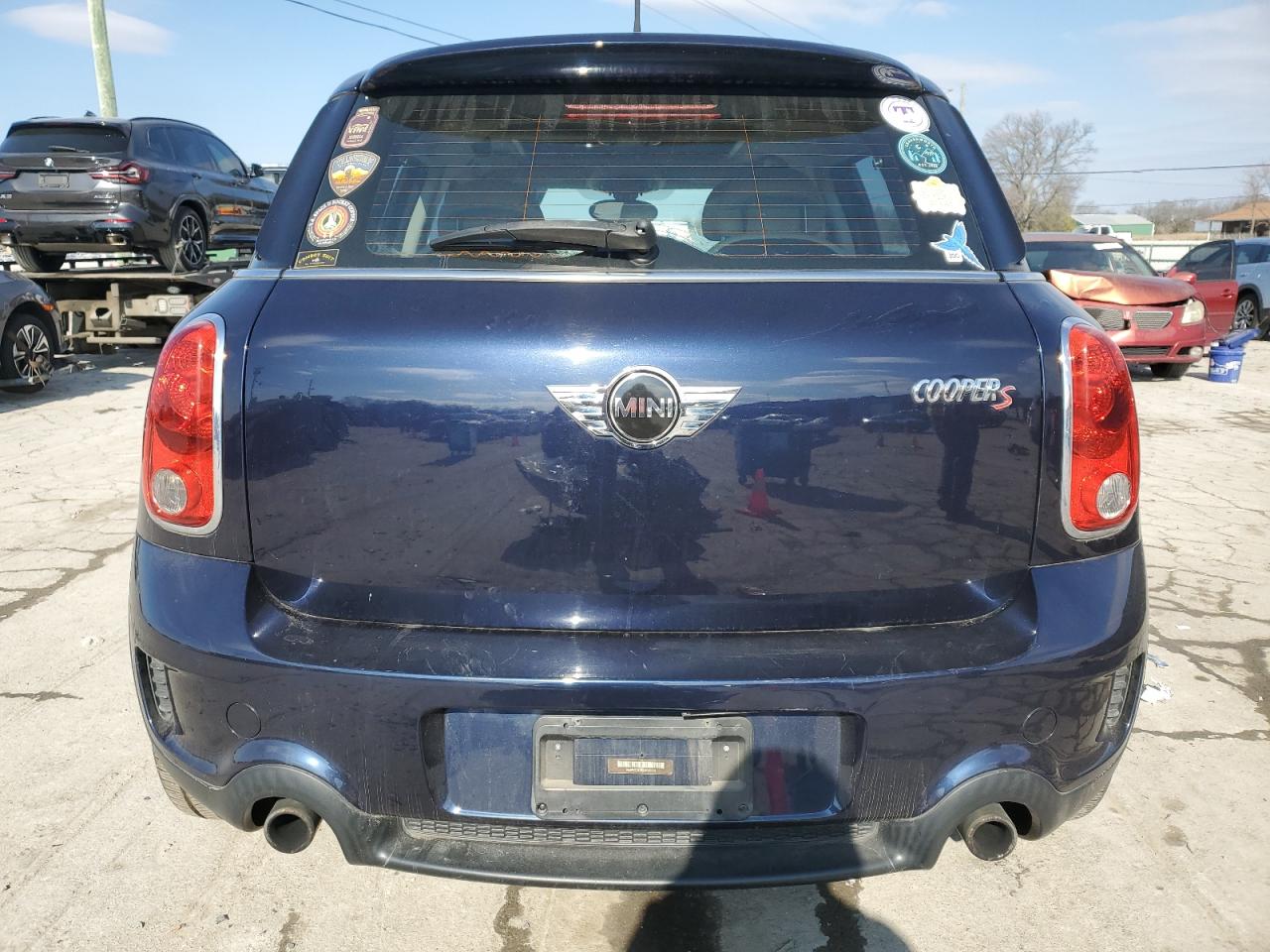 2014 MINI Cooper VIN WMWZC3C5XEWP25131 Copart auction photo, front end damage thumbnail 6