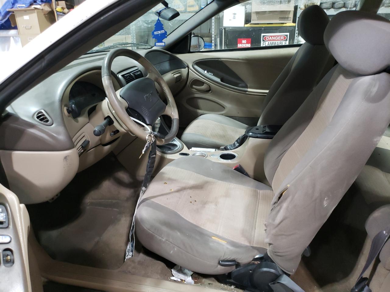 2004 Ford Mustang VIN 1FAFP40694F156127 Copart auction photo, all over damage thumbnail 7
