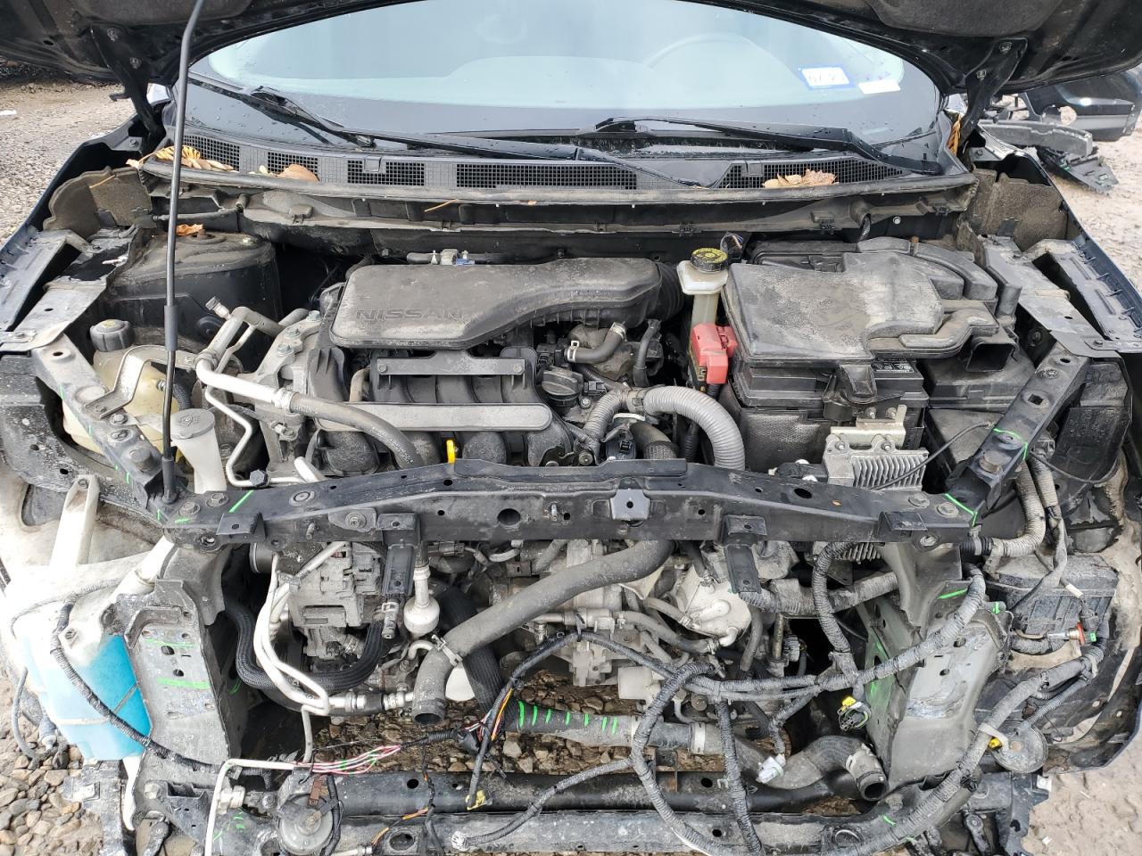 2019 Nissan Rogue VIN JN1BJ1CR1KW350536 Copart auction photo, front end damage thumbnail 11