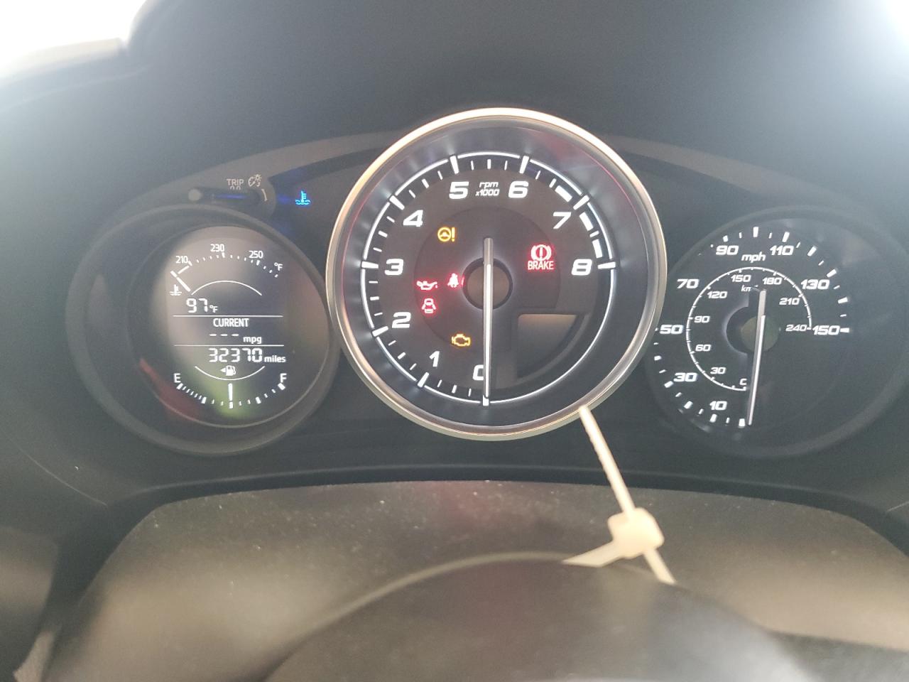 2017 Fiat 124 Spider VIN JC1NFAEK1H0123609 Copart auction photo, all over / mechanical damage thumbnail 9