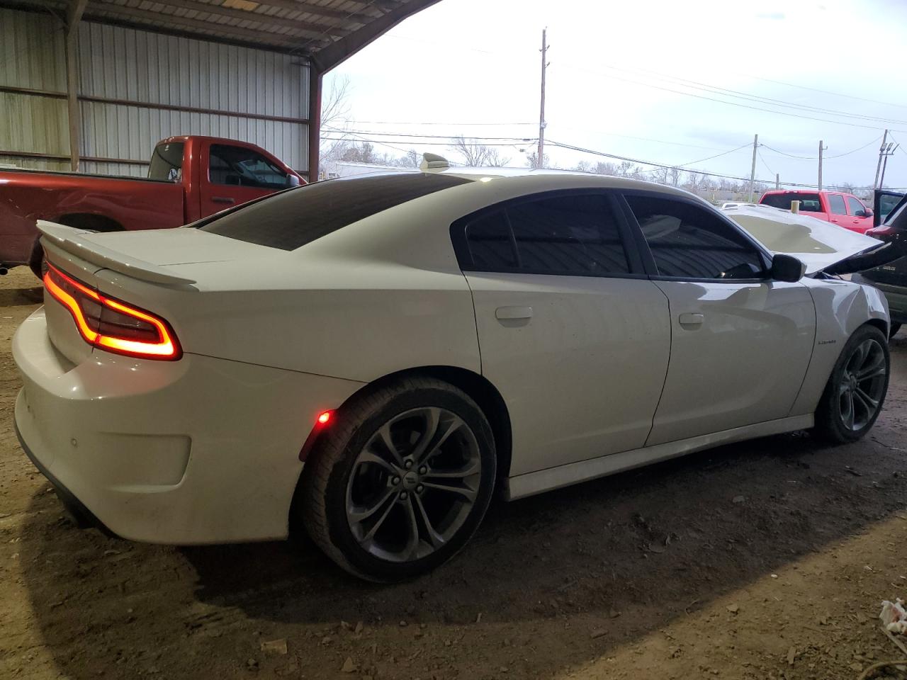 2020 Dodge Charger VIN 2C3CDXCTXLH229189 Copart auction photo, front end / minor dent/scratches damage thumbnail 3