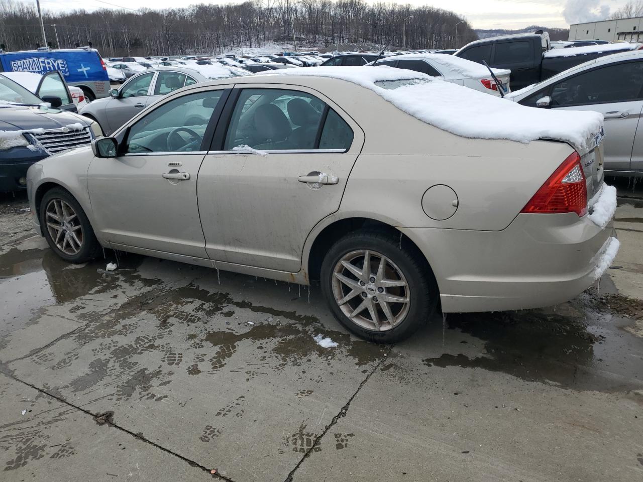 2010 Ford Fusion VIN 3FAHP0CG0AR271784 Copart auction photo, front end / undercarriage damage thumbnail 2