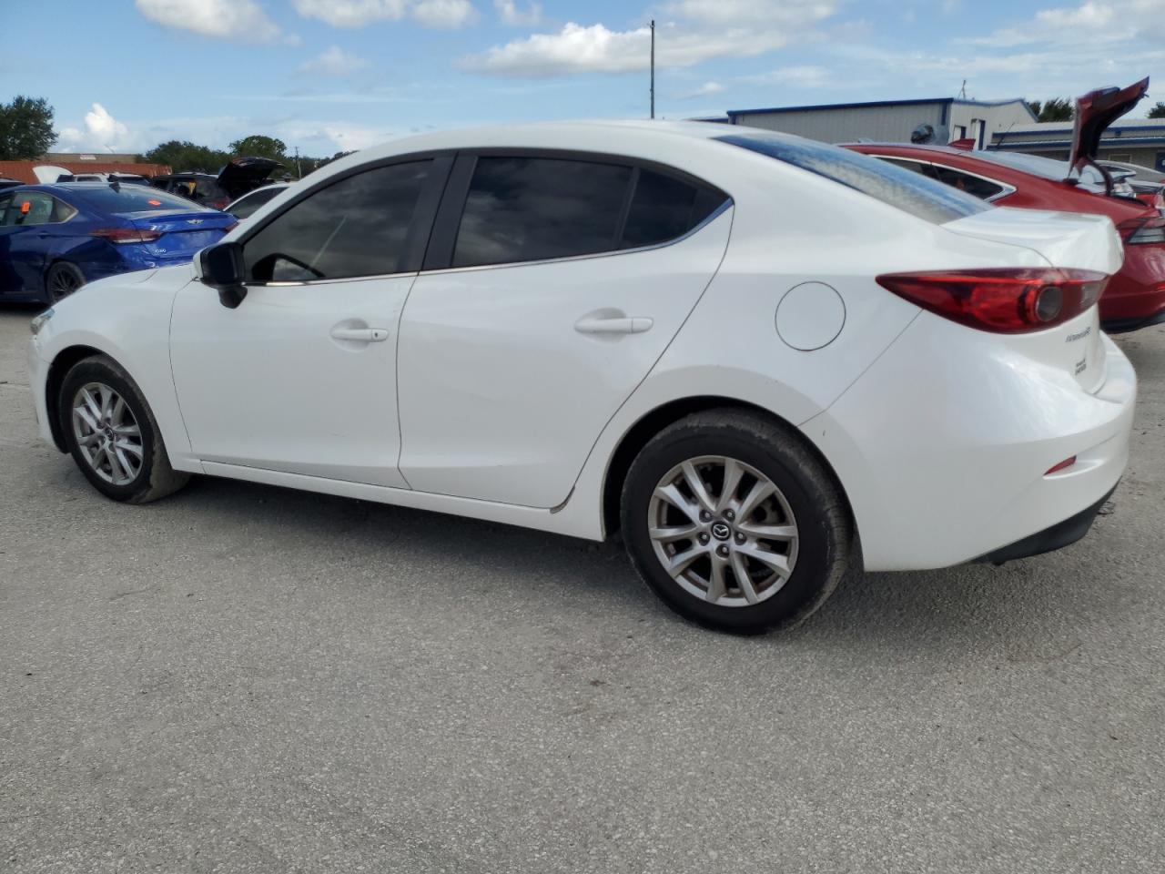 2016 Mazda 3 VIN 3MZBM1U70GM325262 Copart auction photo, side / front end damage thumbnail 2