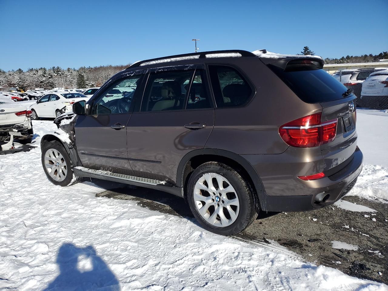 2013 BMW X5 VIN 5UXZV4C54D0B03498 Copart auction photo, front end / minor dent/scratches damage thumbnail 2