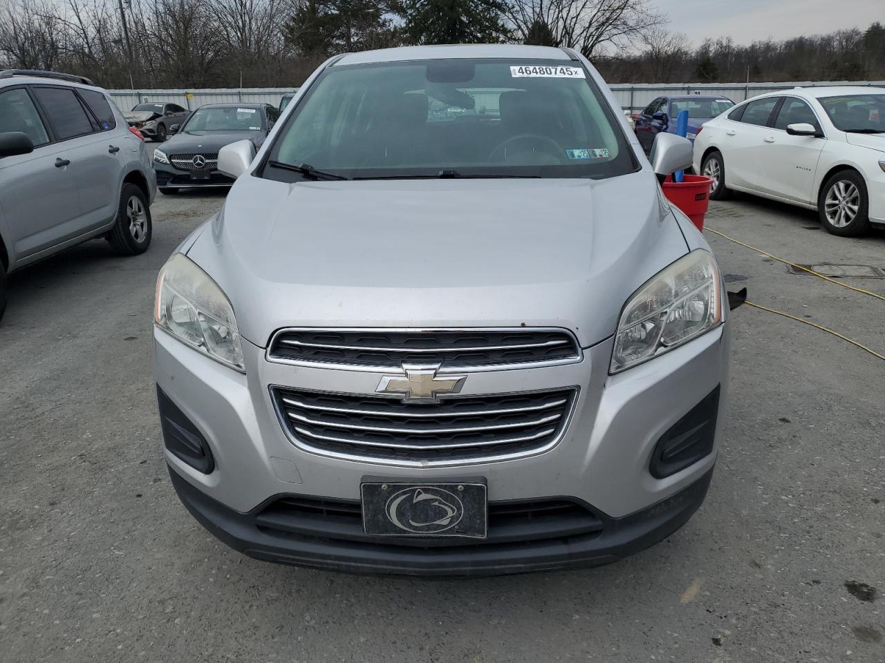 2016 Chevrolet Trax VIN 3GNCJNSBXGL262764 Copart auction photo, mechanical damage thumbnail 5