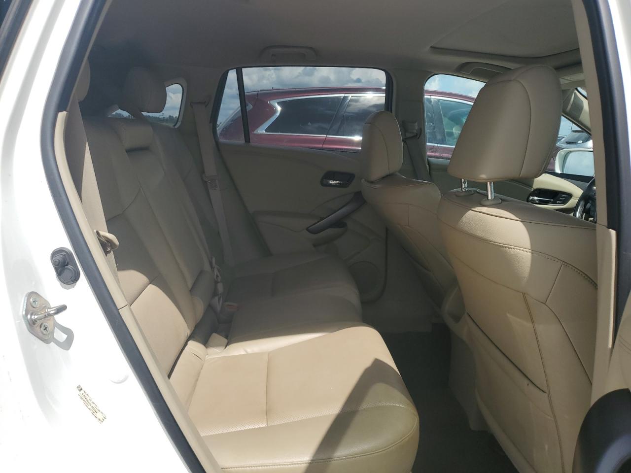 2015 Acura RDX VIN 5J8TB4H33FL020989 Copart auction photo, water/flood damage thumbnail 10