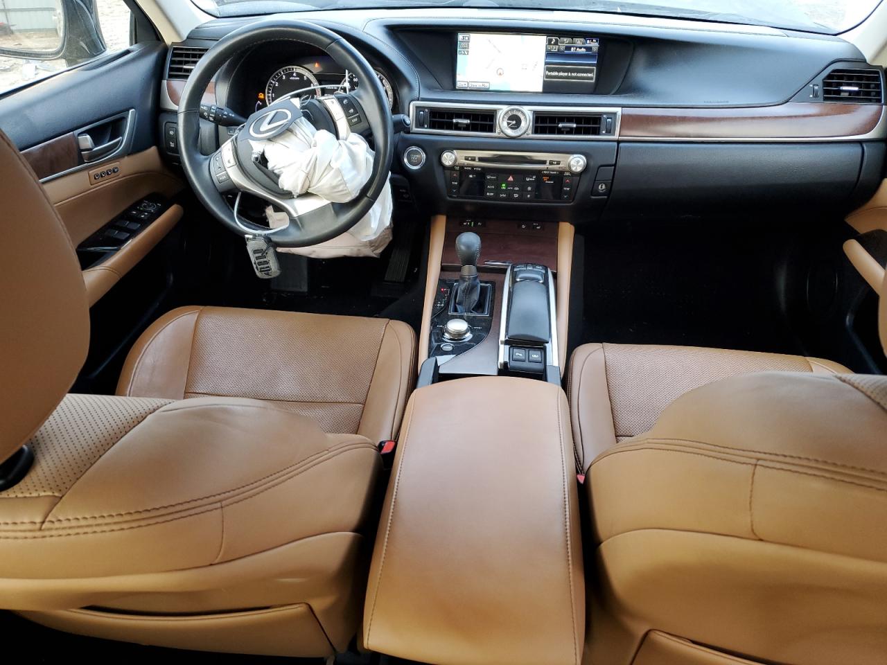2014 Lexus GS VIN JTHCE1BL4E5028338 Copart auction photo, front end / side damage thumbnail 8