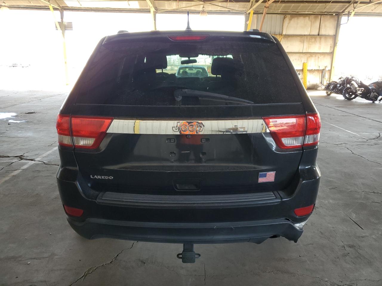 2012 Jeep Grand Cherokee VIN 1C4RJEAGXCC264715 Copart auction photo, front end / rear end damage thumbnail 6