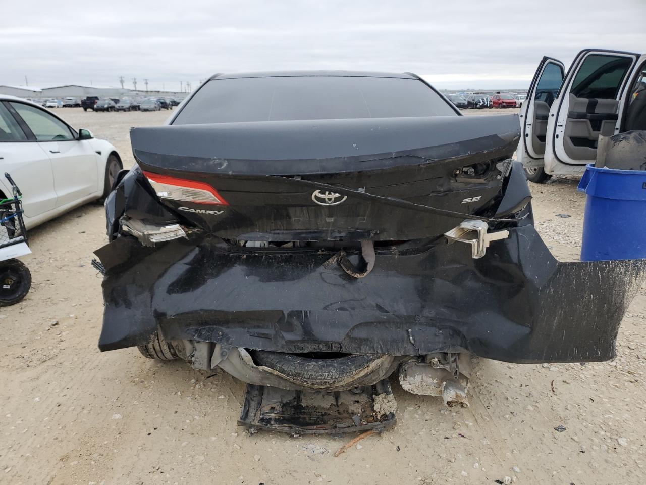 2014 Toyota Camry VIN 4T1BF1FK7EU472942 Copart auction photo, rear end damage thumbnail 6