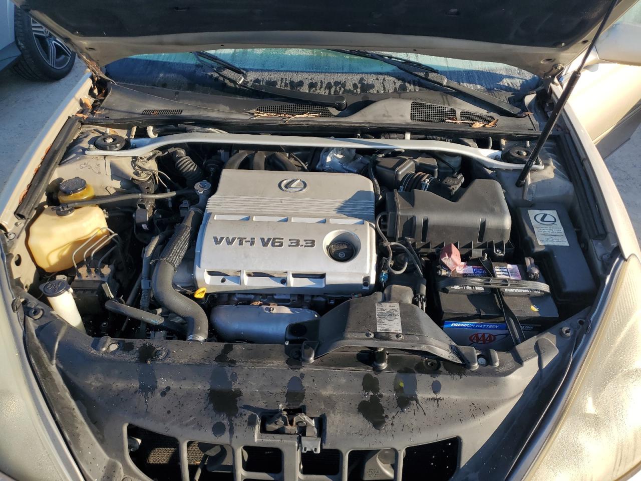 2004 Lexus ES VIN JTHBA30G440004433 Copart auction photo, water/flood damage thumbnail 11