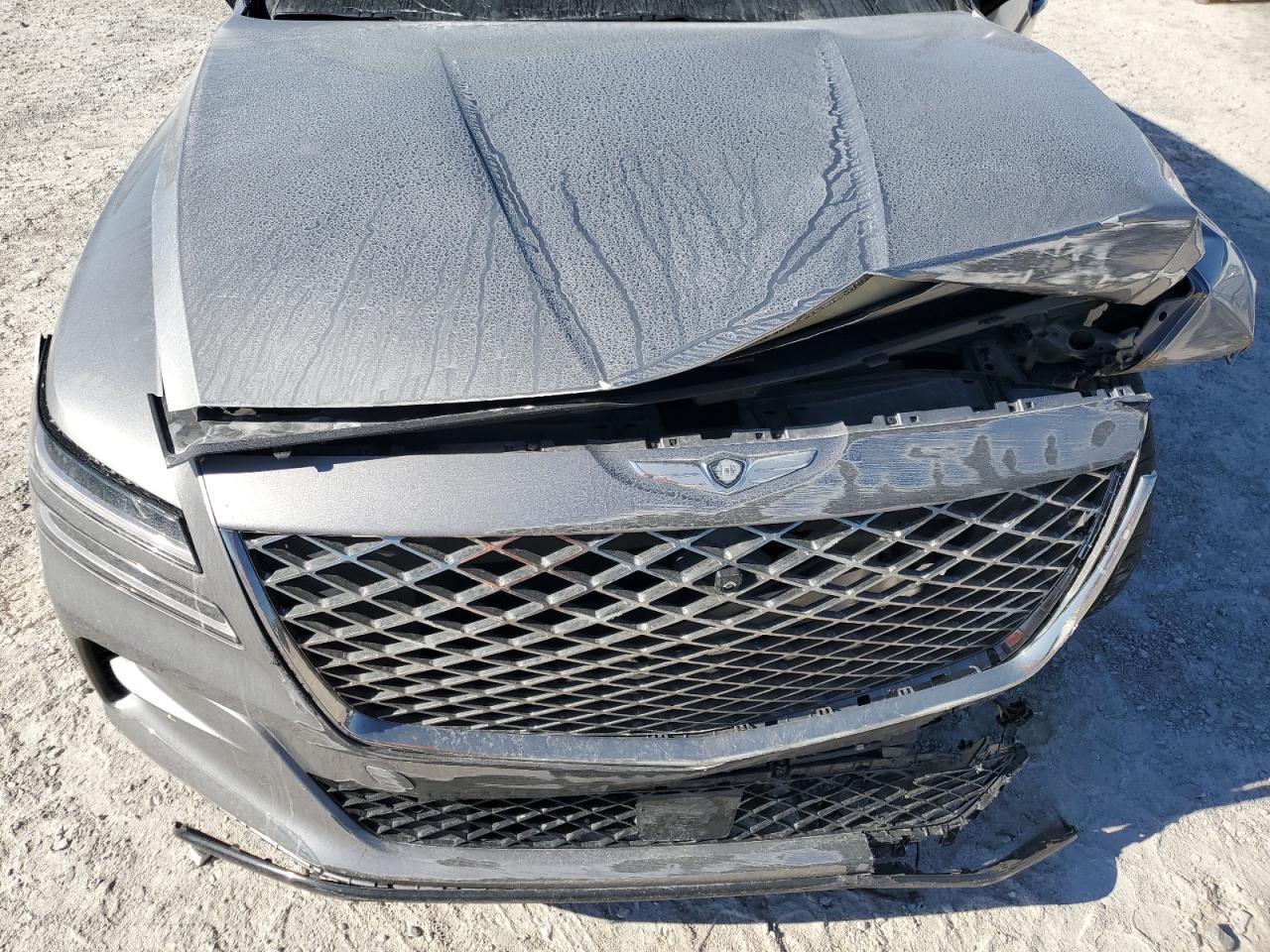 2021 Genesis Gv80 VIN KMUHCESCXMU059275 Copart auction photo, front end damage thumbnail 12