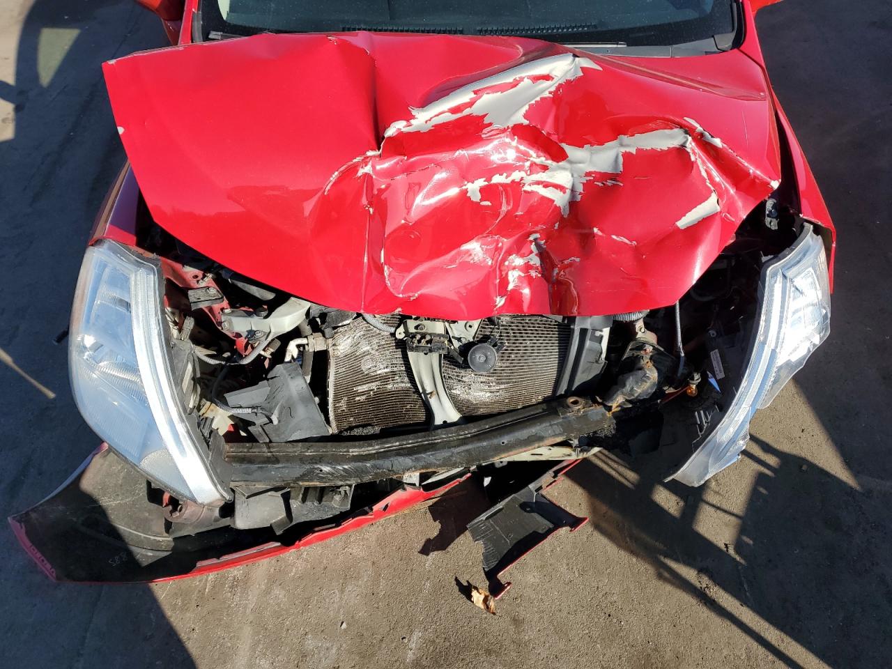 2010 Nissan Versa VIN 3N1BC1CP7AL464215 Copart auction photo, front end damage thumbnail 11
