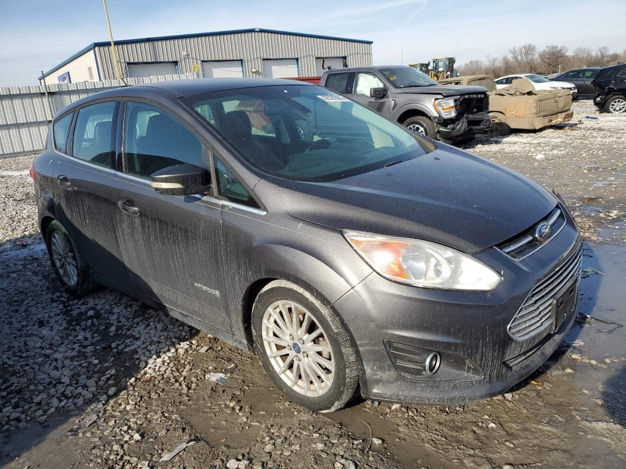 2015 Ford C-MAX VIN 1FADP5BU1FL116170 Copart auction photo, front end damage thumbnail 4