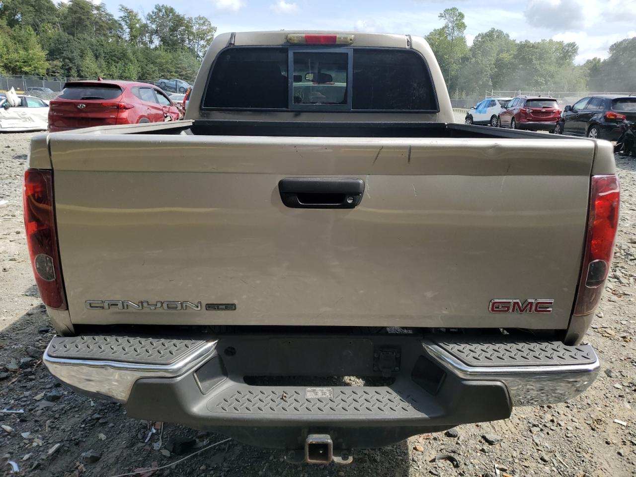 2008 GMC Canyon VIN 1GTDT43E288212029 Copart auction photo, front end damage thumbnail 6