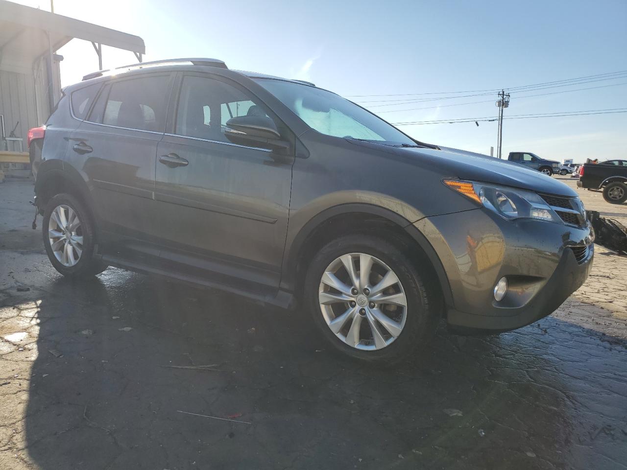 2015 Toyota RAV 4 VIN 2T3DFREV9FW277792 Copart auction photo, rear end damage thumbnail 4