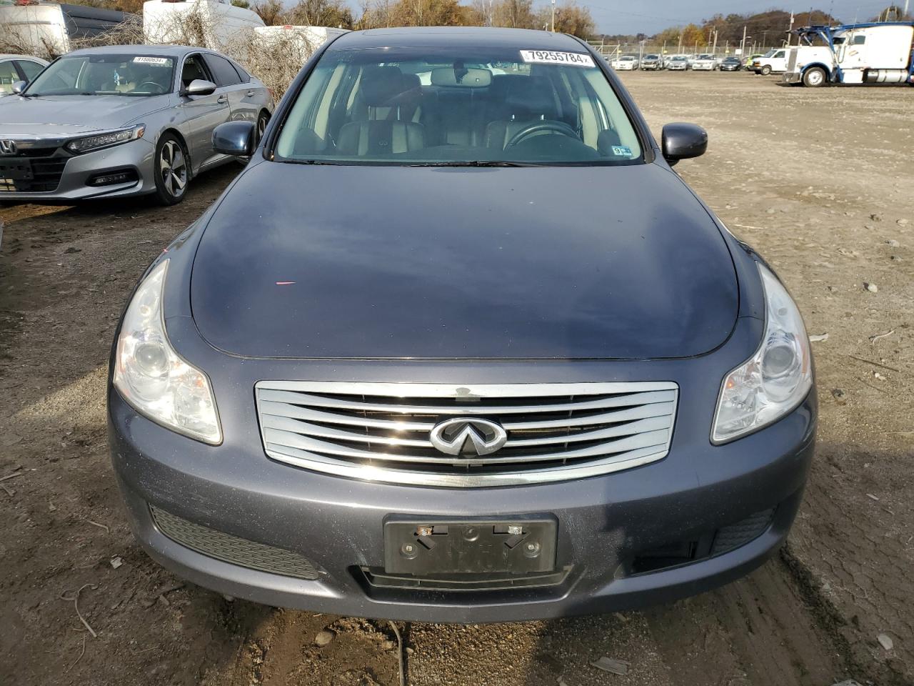 2008 Infiniti G VIN JNKBV61F98M262909 Copart auction photo, rear end / side damage thumbnail 5
