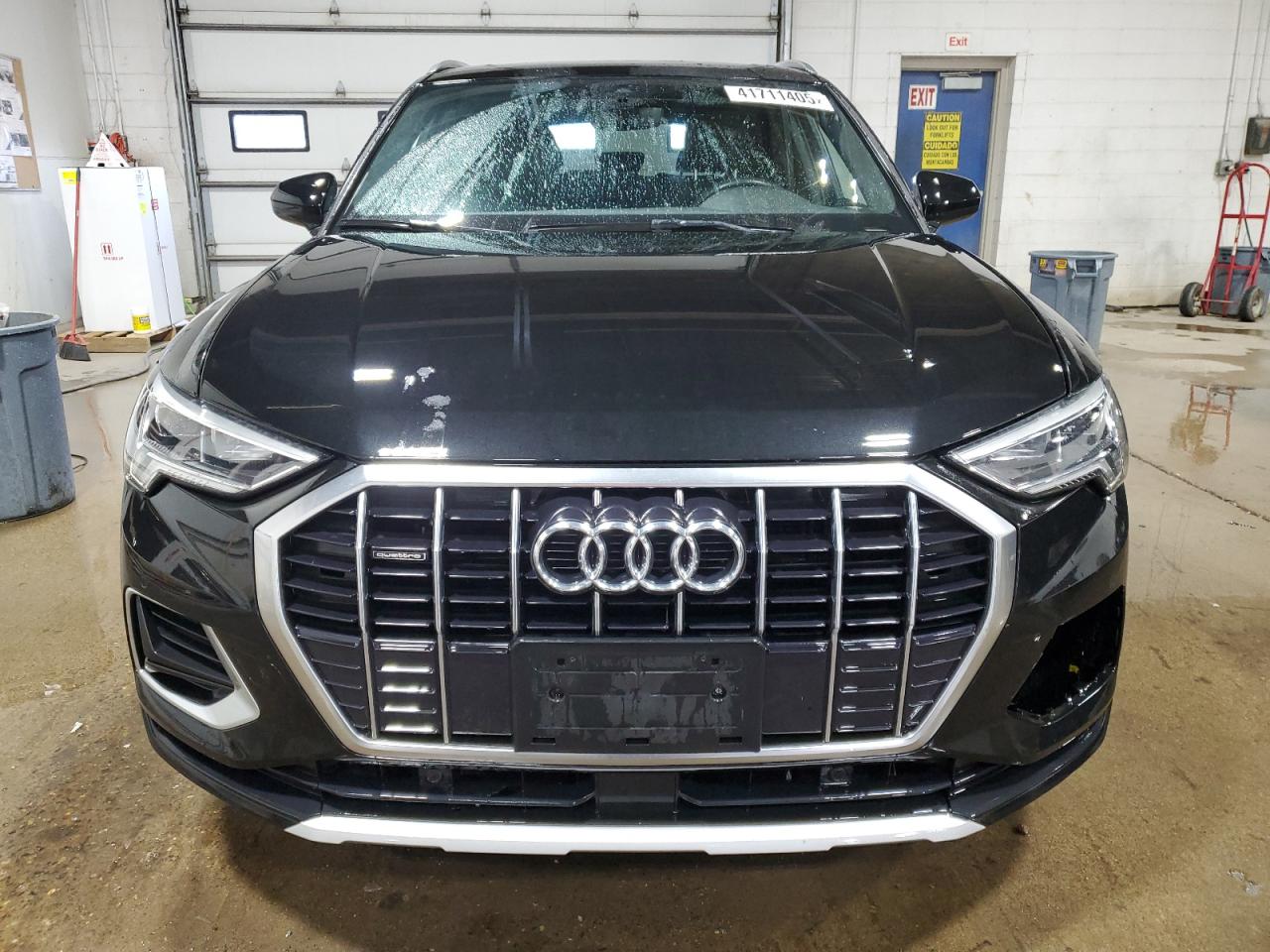 2019 Audi Q3 VIN WA1BECF32K1086531 Copart auction photo, side damage thumbnail 5