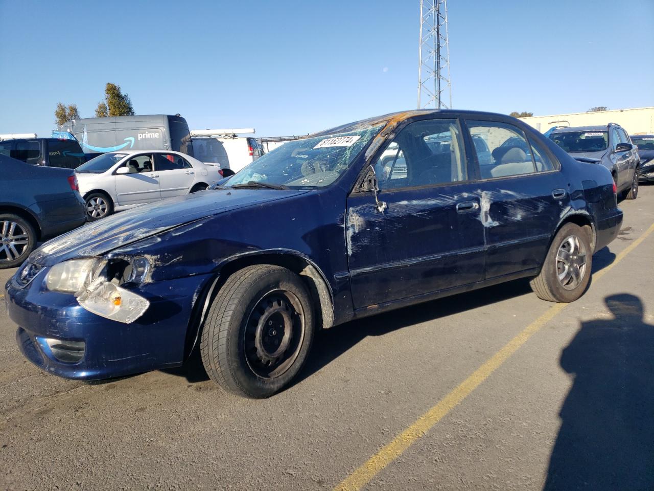 2001 Toyota Corolla VIN 1NXBR12E91Z434520