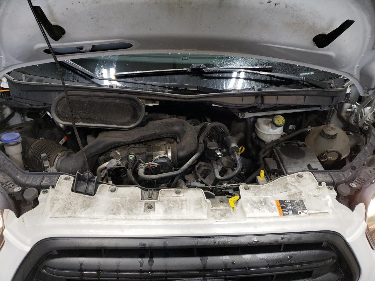 2020 Ford Transit VIN 1FTBR1C82LKB35799 Copart auction photo, rear end damage thumbnail 12