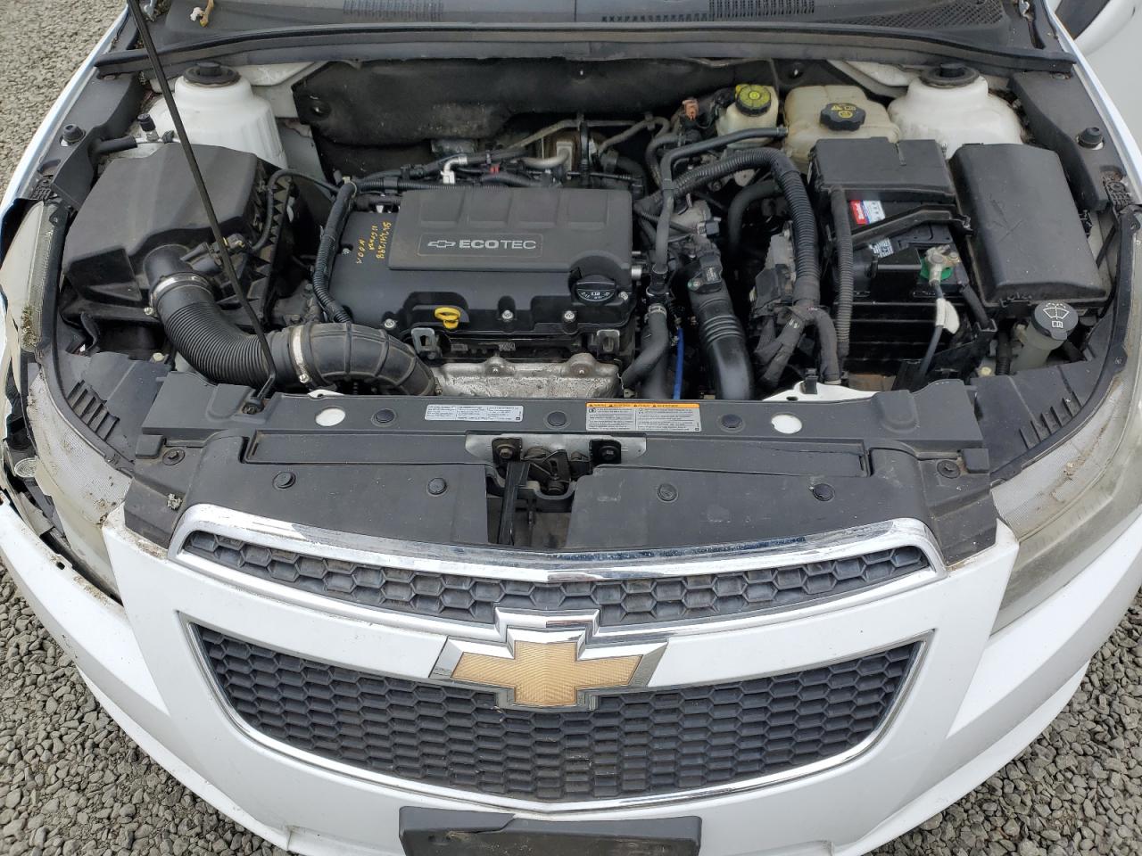 2011 Chevrolet Cruze VIN 1G1PG5S92B7121974 Copart auction photo, water/flood / vandalism damage thumbnail 11