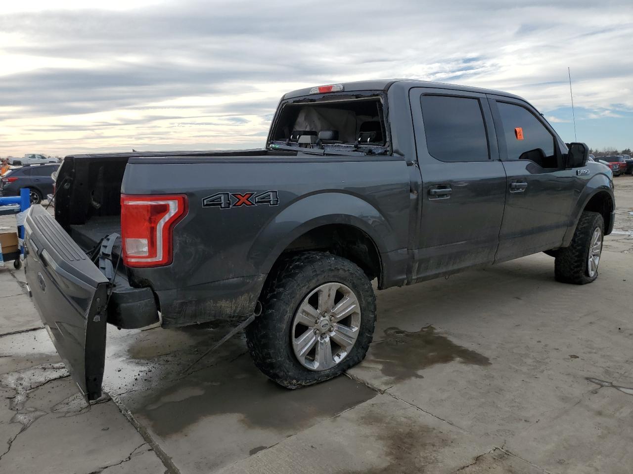 2016 Ford F-150 VIN 1FTEW1EF9GKF43949 Copart auction photo, front end / rear end damage thumbnail 3