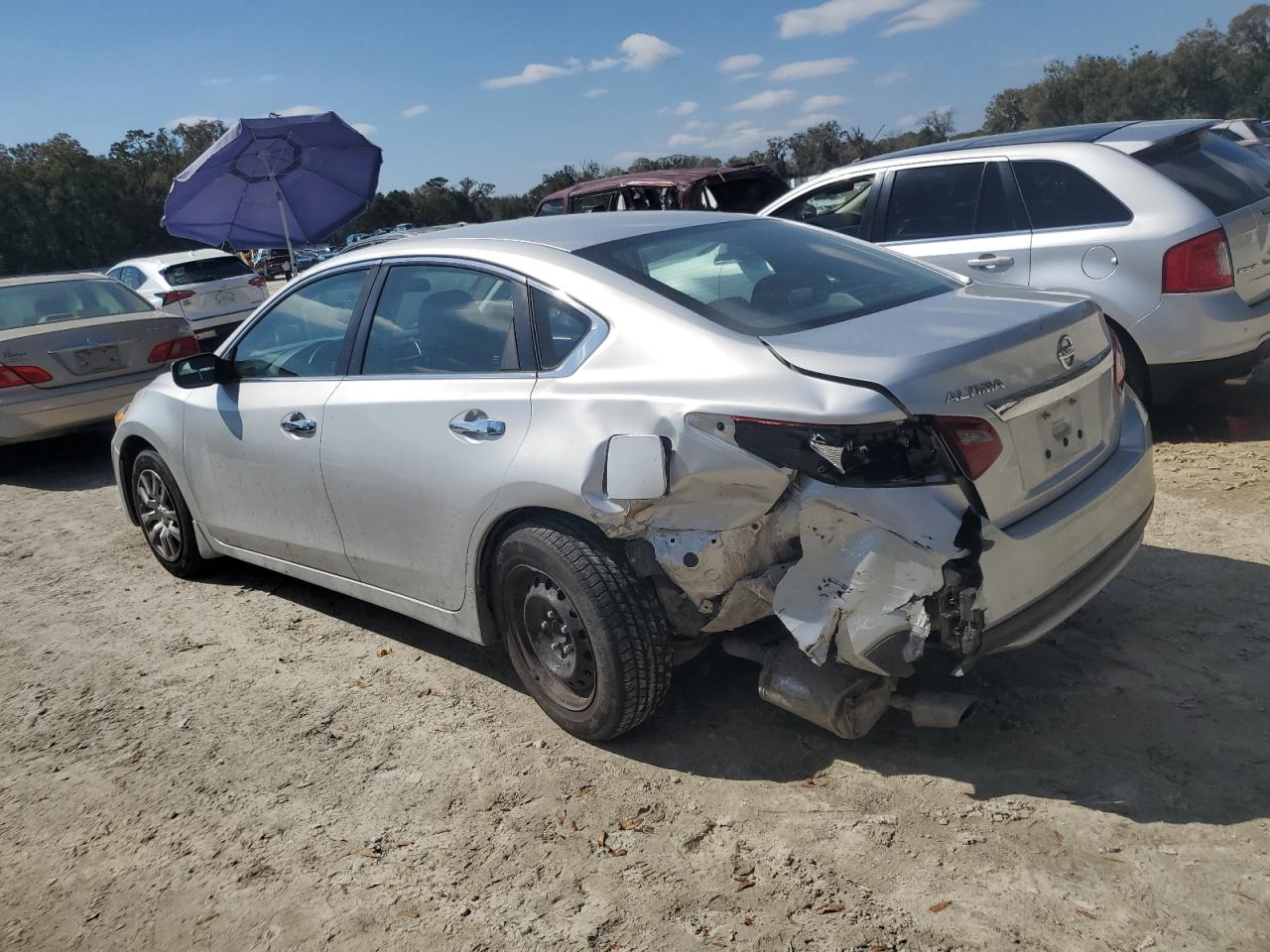 2018 Nissan Altima VIN 1N4AL3AP4JC271299 Copart auction photo, rear end / undercarriage damage thumbnail 2
