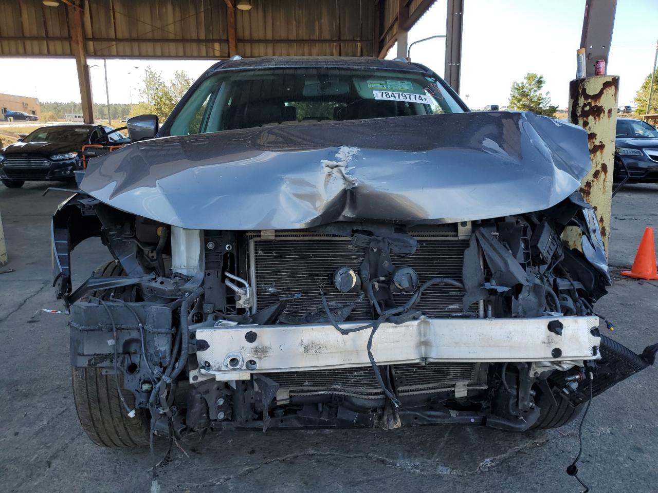 2017 Nissan Pathfinder VIN 5N1DR2MN8HC633344 Copart auction photo, front end damage thumbnail 5