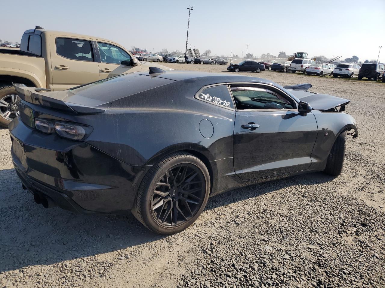2019 Chevrolet Camaro VIN 1G1FH1R78K0105325 Copart auction photo, all over damage thumbnail 3