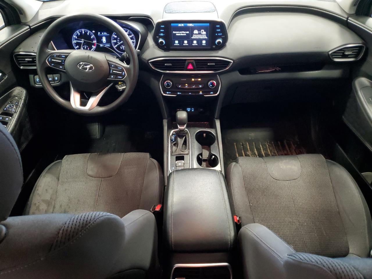 2019 Hyundai Santa Fe VIN 5NMS23AD7KH101531 Copart auction photo, front end damage thumbnail 8