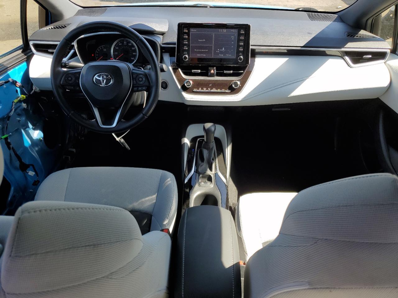 2019 Toyota Corolla VIN JTNK4RBE1K3025643 Copart auction photo, side damage thumbnail 8