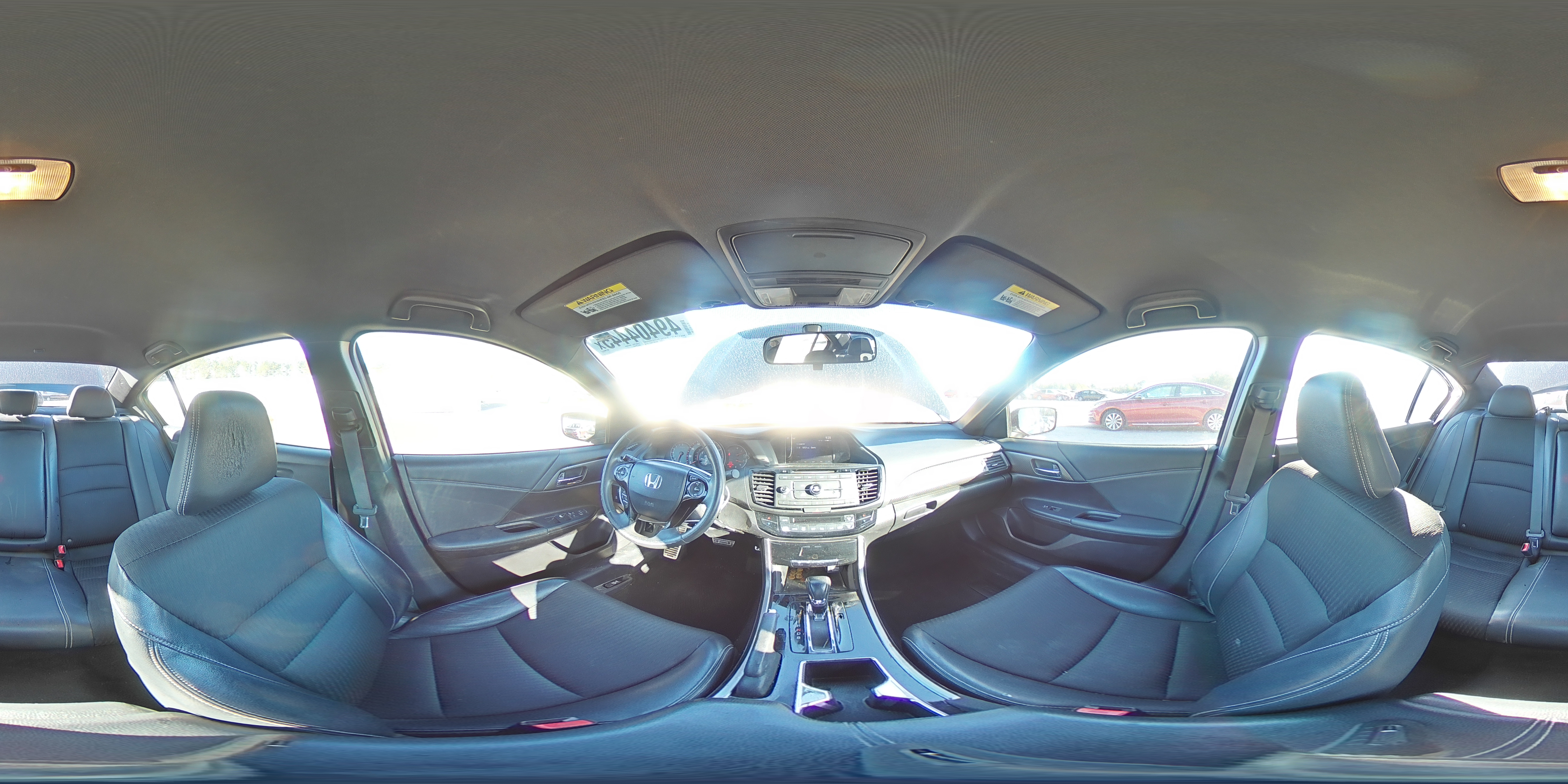 2017 Honda Accord VIN 1HGCR2F56HA020603 Copart auction photo, rear end damage thumbnail 12