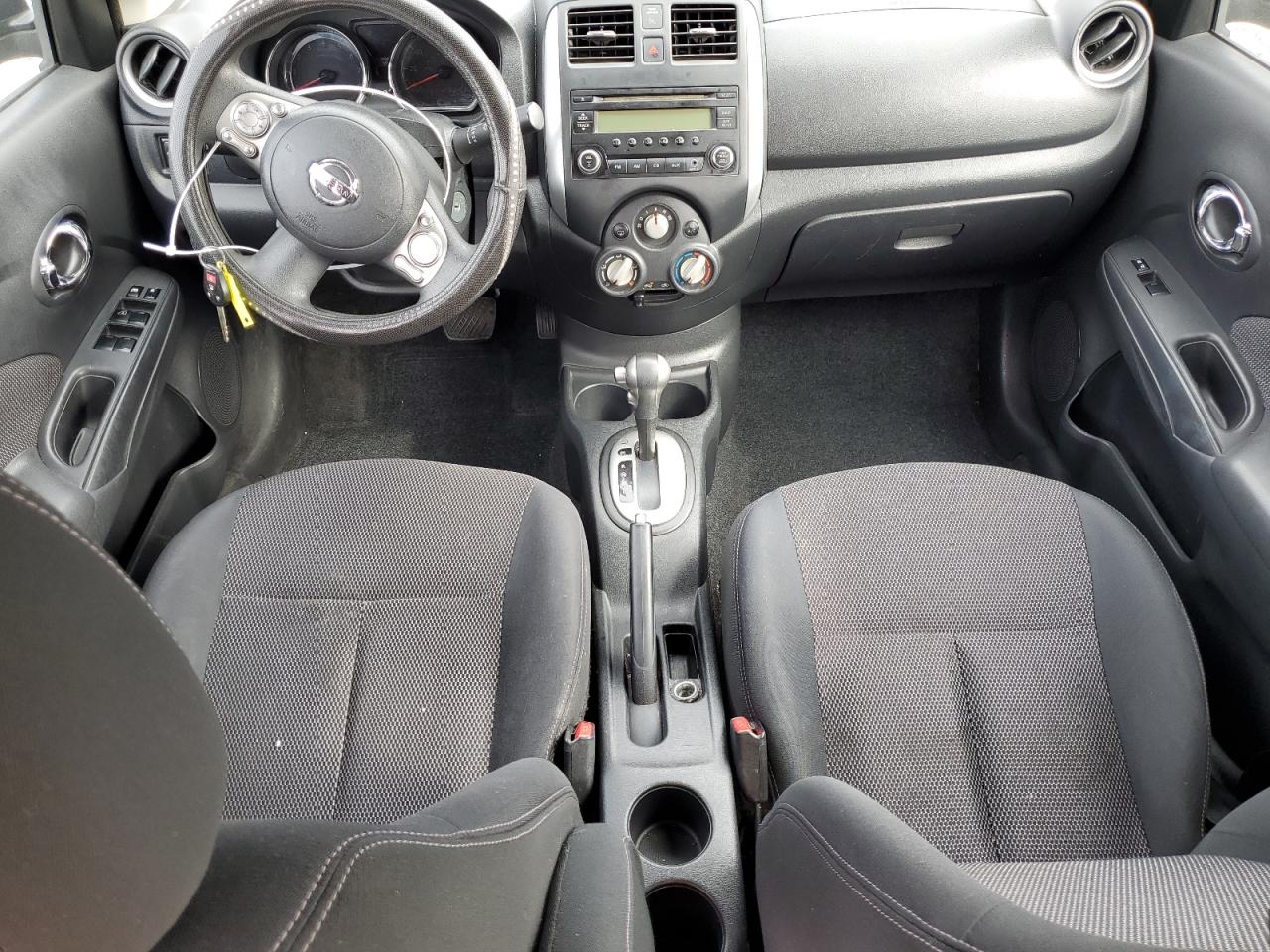2014 Nissan Versa VIN 3N1CN7AP7EL816221 Copart auction photo, front end damage thumbnail 8
