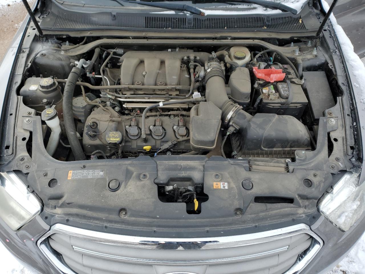 2013 Ford Taurus VIN 1FAHP2D81DG230224 Copart auction photo, rear end damage thumbnail 11