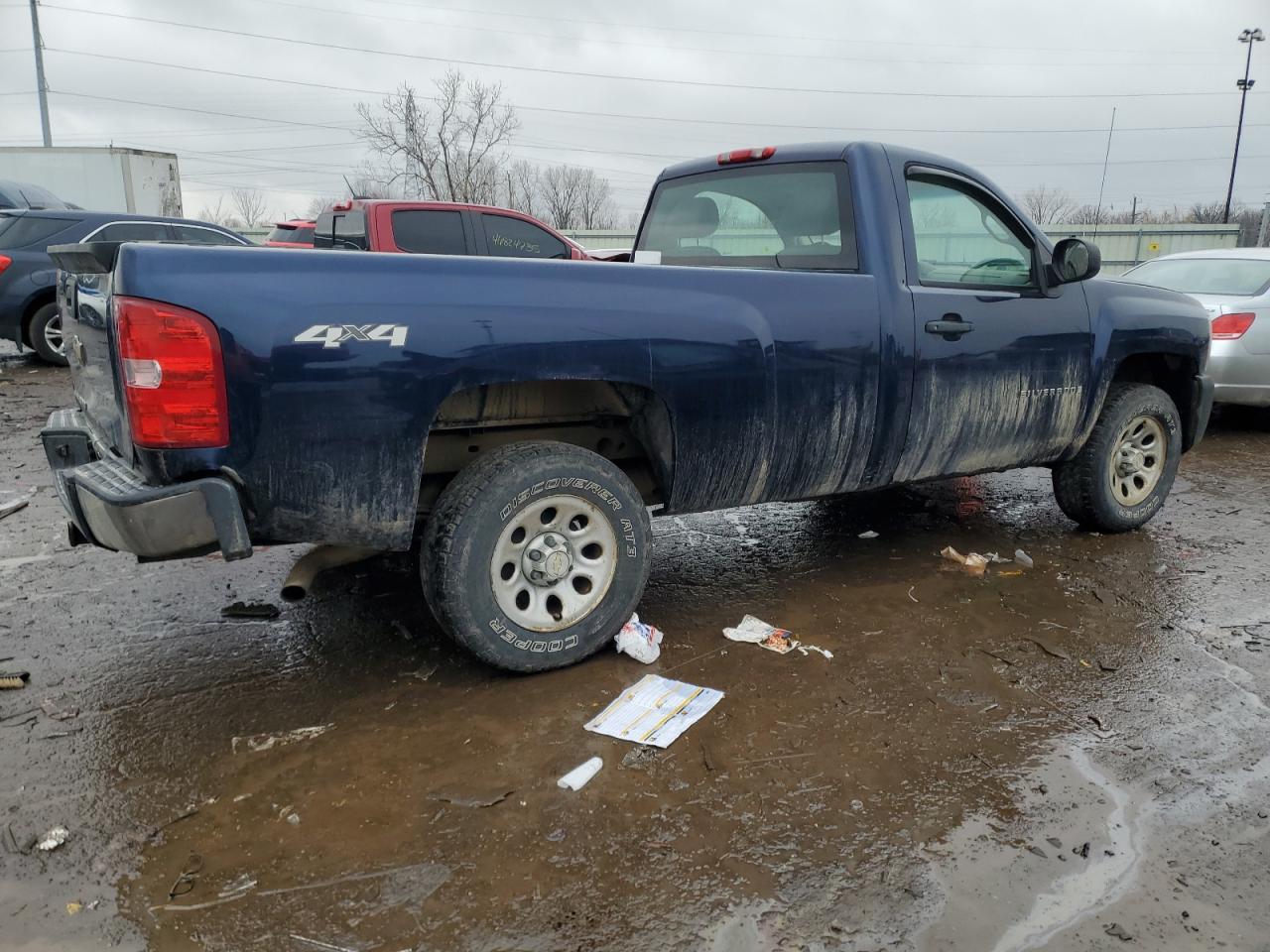 2009 Chevrolet Silverado VIN 1GCEK14X39Z204216 Copart auction photo, all over damage thumbnail 3