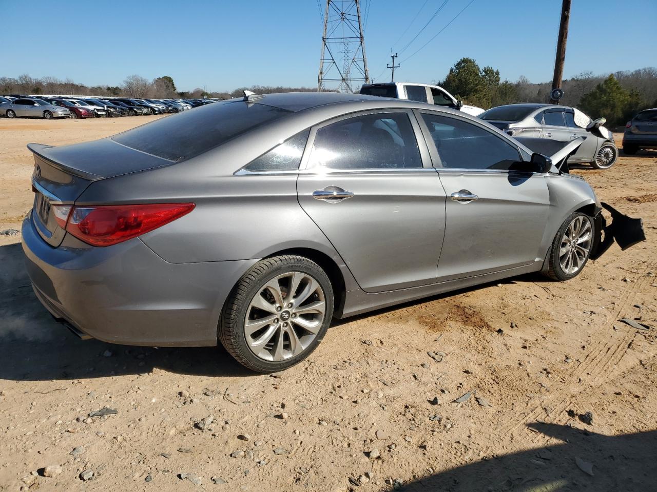 2012 Hyundai Sonata VIN 5NPEC4AC1CH448235 Copart auction photo, front end damage thumbnail 3