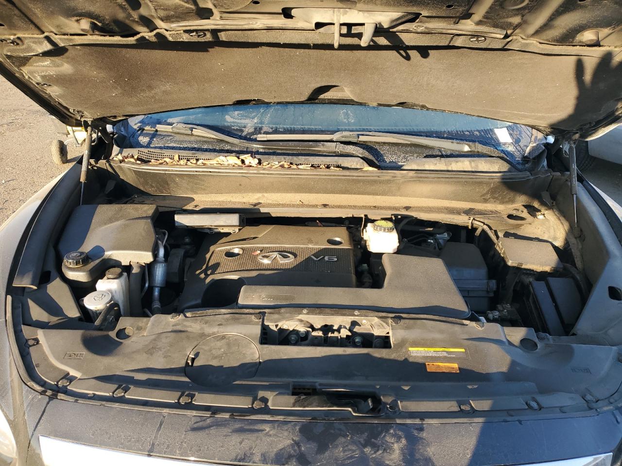 2015 Infiniti QX60 VIN 5N1AL0MM4FC541466 Copart auction photo, side damage thumbnail 12