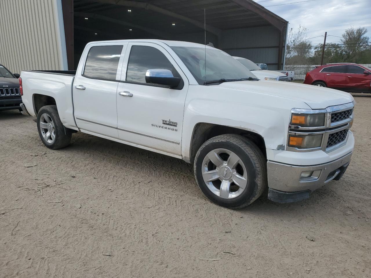 2014 Chevrolet Silverado VIN 3GCPCSEC9EG103781 Copart auction photo, normal wear / minor dent/scratches damage thumbnail 4