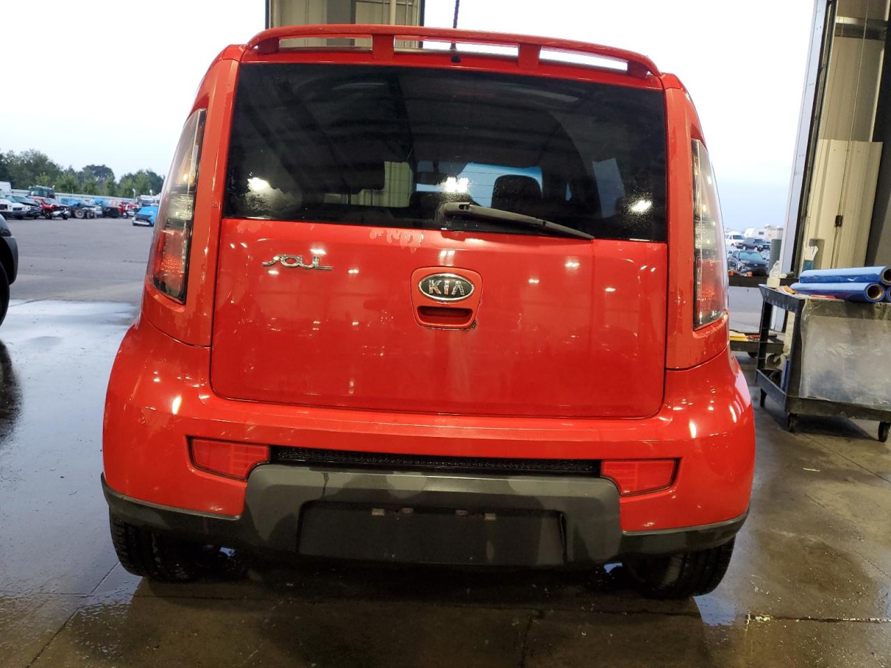 2010 KIA Soul VIN KNDJT2A27A7045033 Copart auction photo, front end damage thumbnail 6