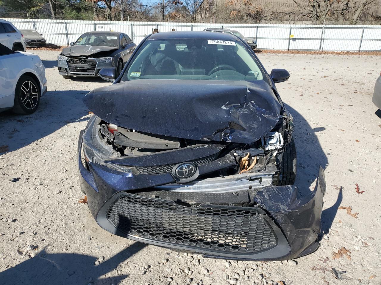 2021 Toyota Corolla VIN 5YFEPMAE5MP162561 Copart auction photo, front end / mechanical damage thumbnail 5