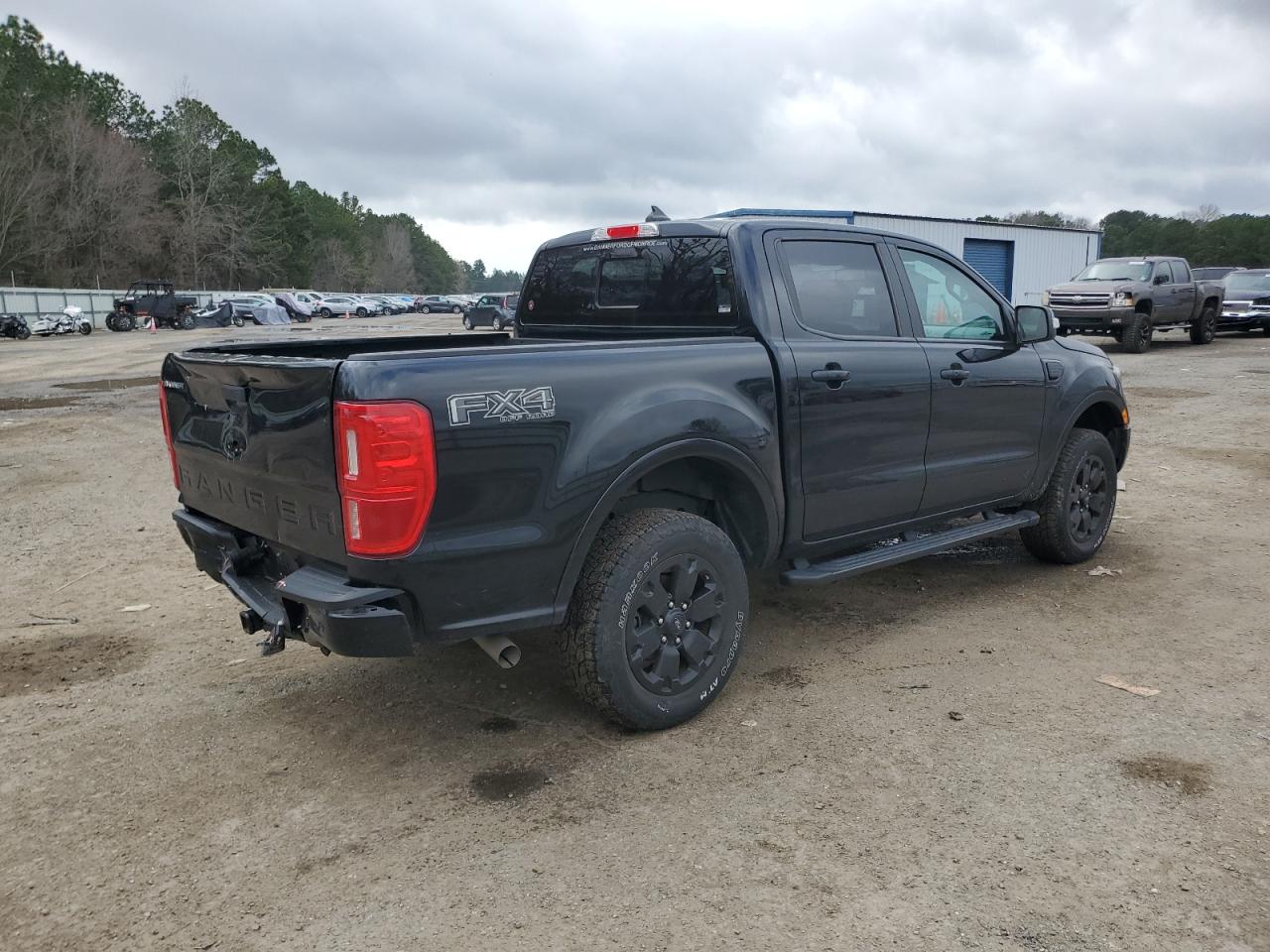 2022 Ford Ranger VIN 1FTER4FH8NLD34539 Copart auction photo, rear end / minor dent/scratches damage thumbnail 3