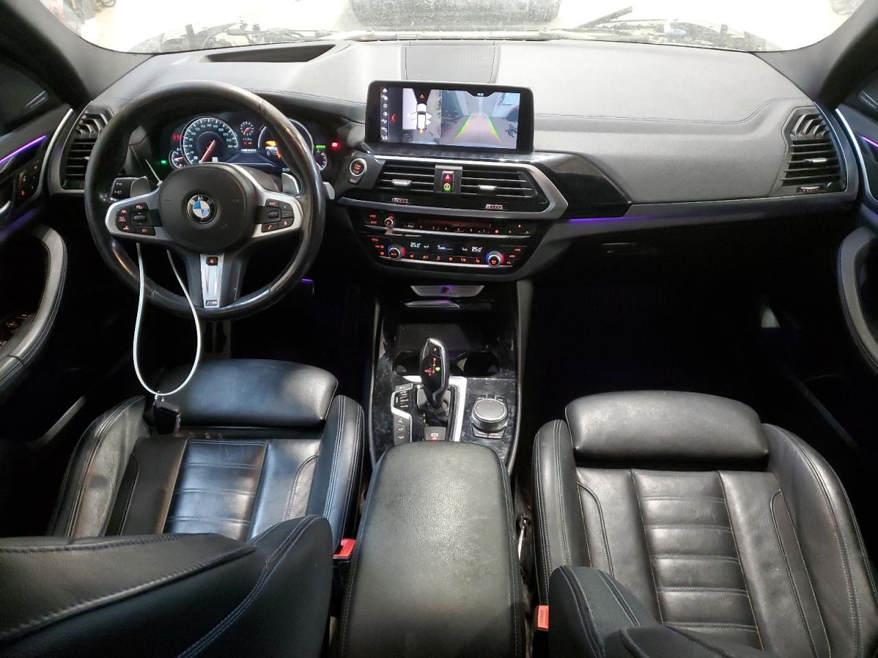 2019 BMW X3 VIN 5UXTS3C53K0Z02725 Copart auction photo, front end / undercarriage damage thumbnail 8