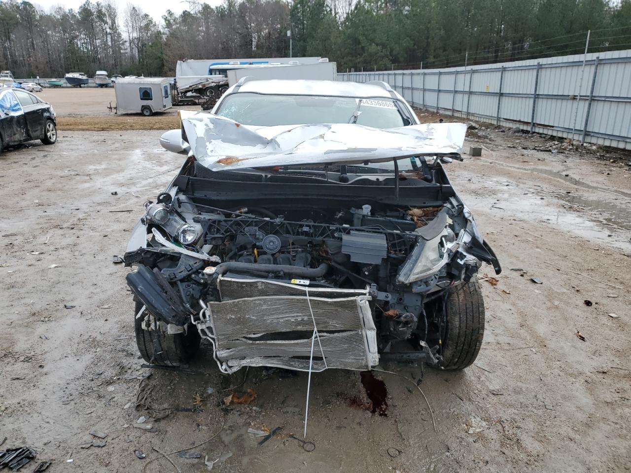 2013 KIA Sportage VIN KNDPC3A22D7422890 Copart auction photo, front end damage thumbnail 5