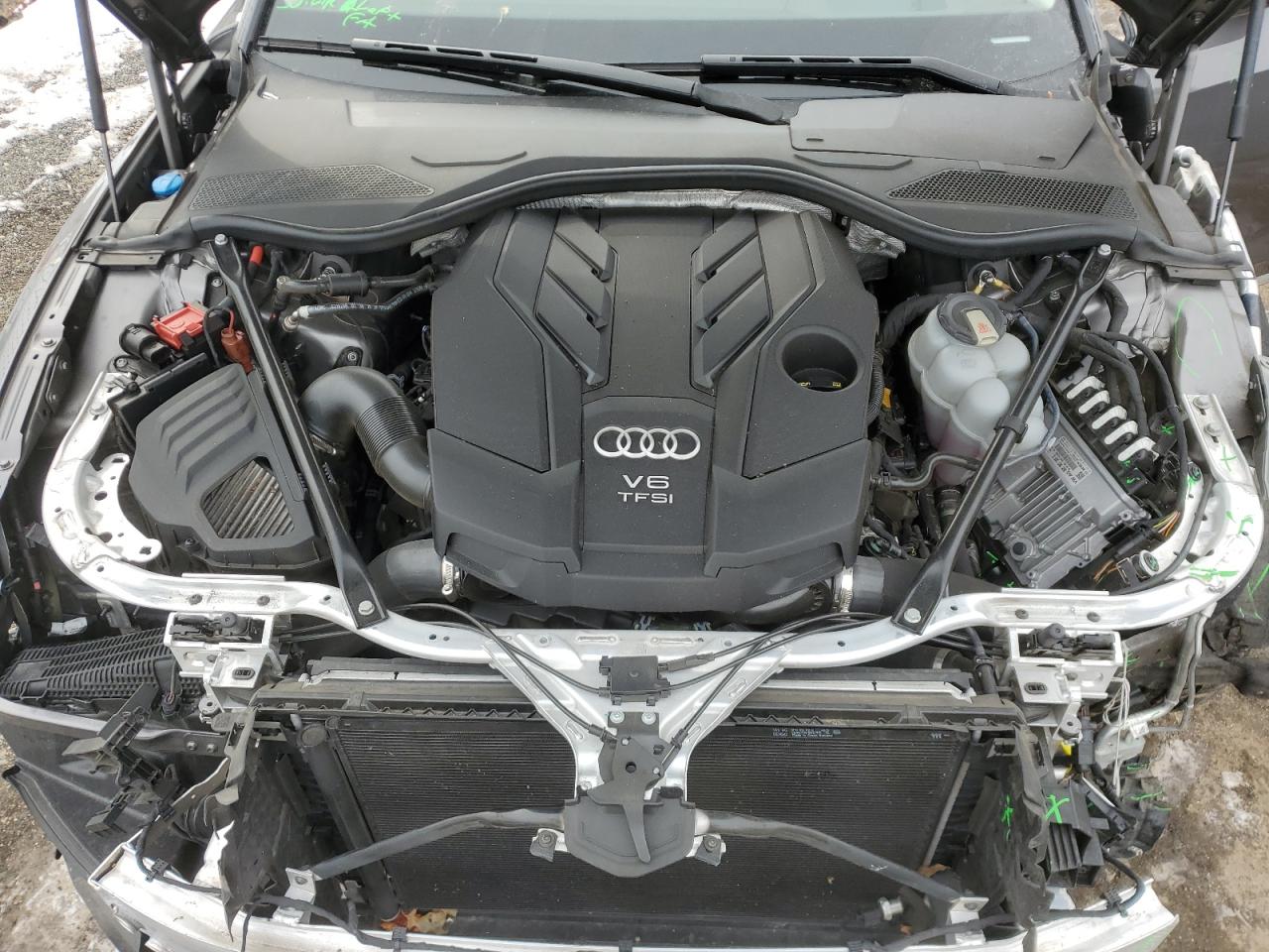 2020 Audi A8 VIN WAU8DAF84LN009010 Copart auction photo, front end / minor dent/scratches damage thumbnail 11
