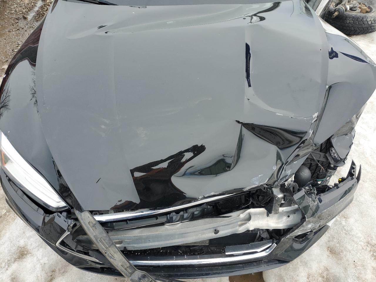 2018 Audi A5 VIN WAUANCF58JA057825 Copart auction photo, rear end / all over damage thumbnail 11