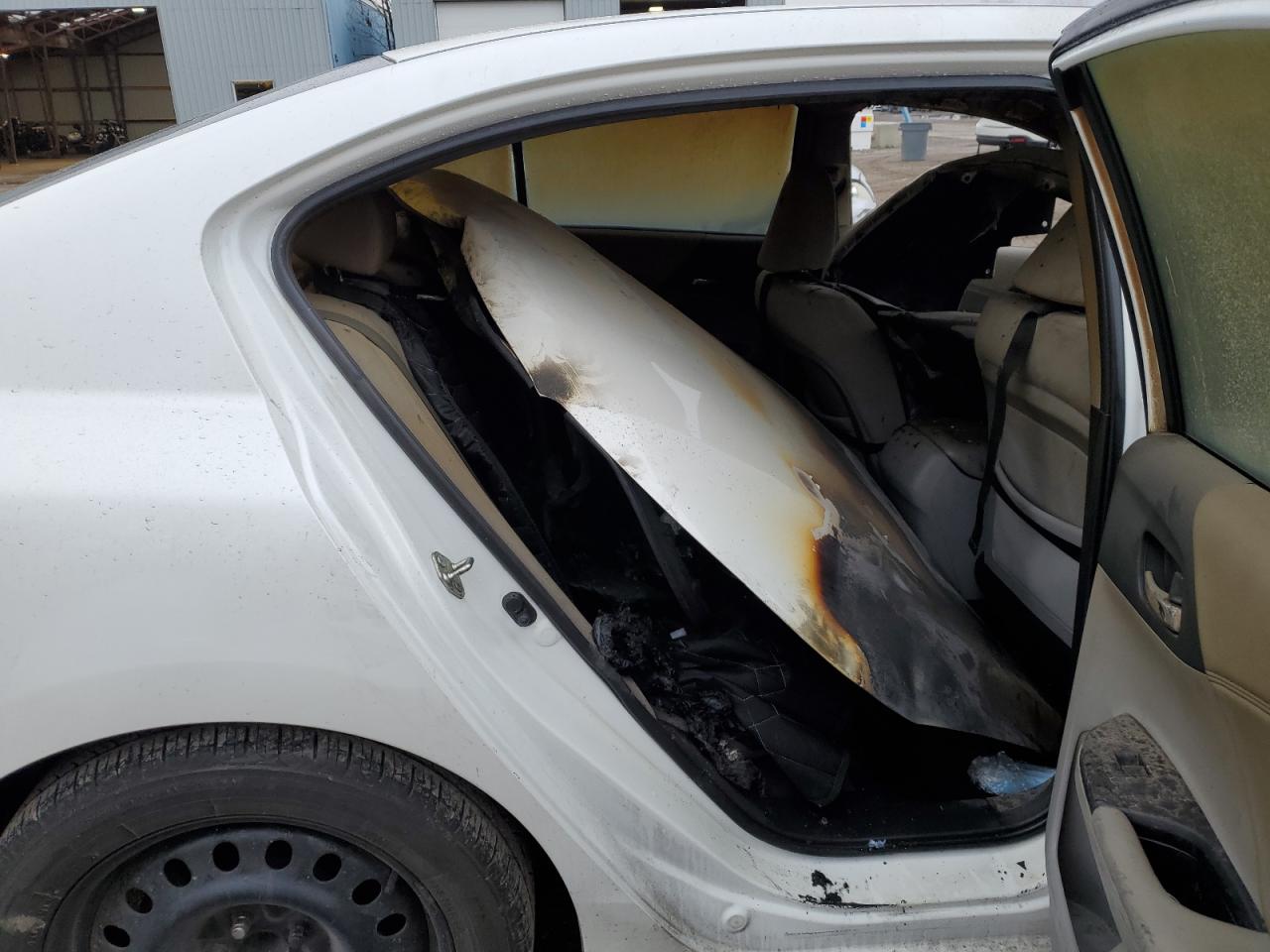 2014 Honda Accord VIN 1HGCR2F36EA811028 Copart auction photo, burn - engine / burn - interior damage thumbnail 10