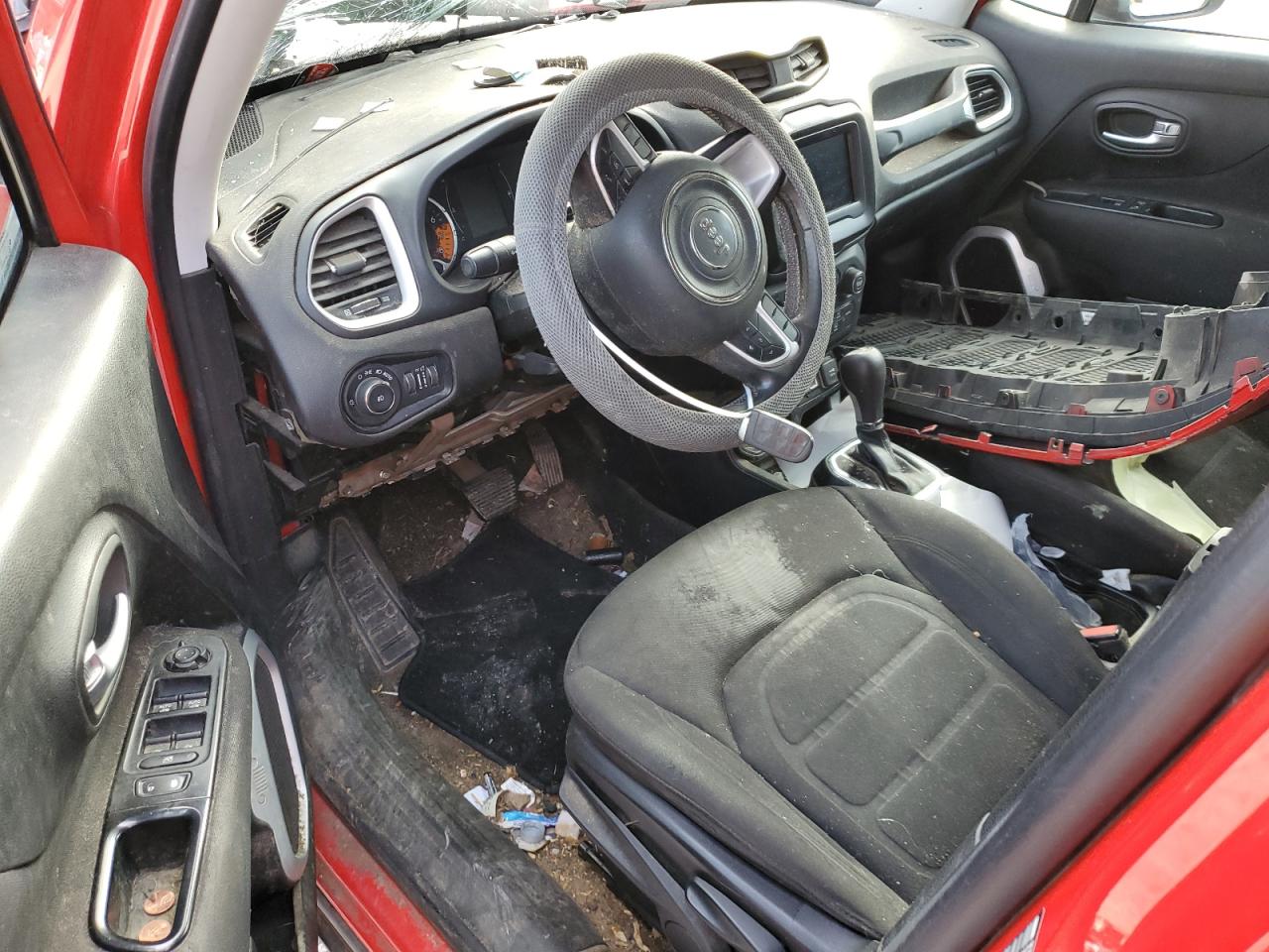 2018 Jeep Renegade VIN ZACCJABB2JPJ15691 Copart auction photo, front end / side damage thumbnail 8