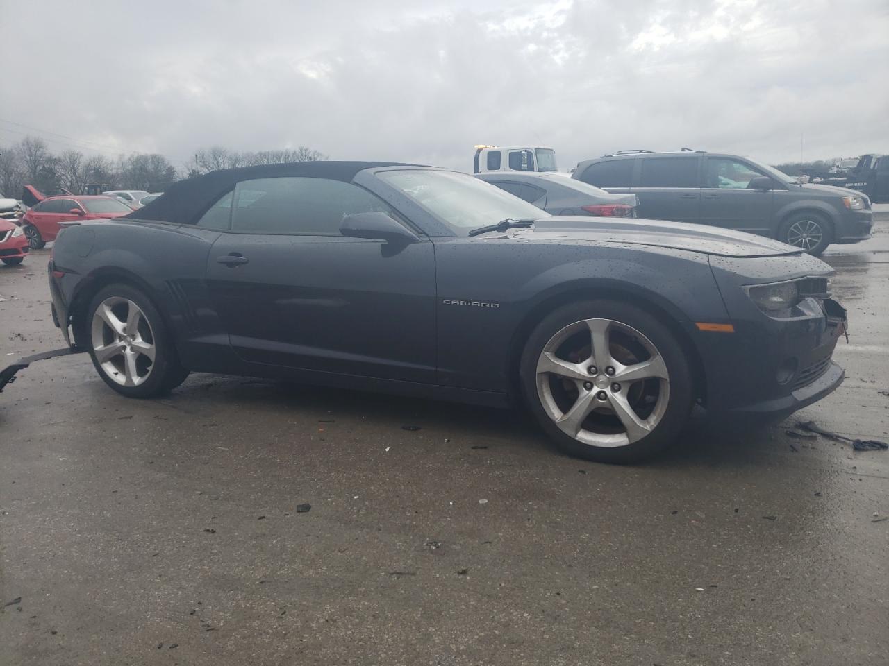 2015 Chevrolet Camaro VIN 2G1FD3D34F9274667 Copart auction photo, all over damage thumbnail 4