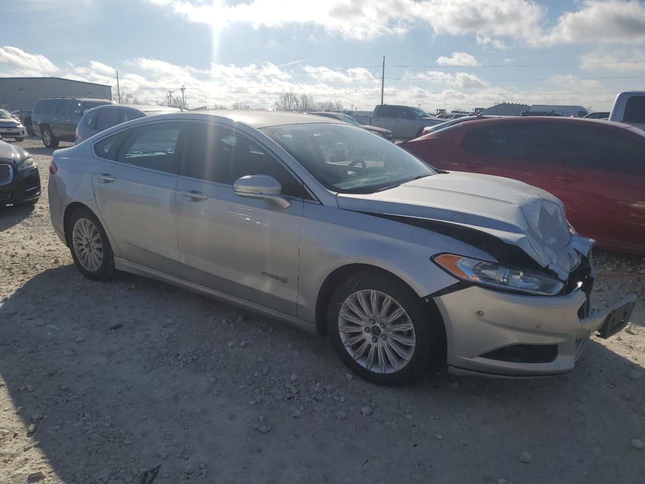 2016 Ford Fusion VIN 3FA6P0LU0GR354198 Copart auction photo, front end damage thumbnail 4