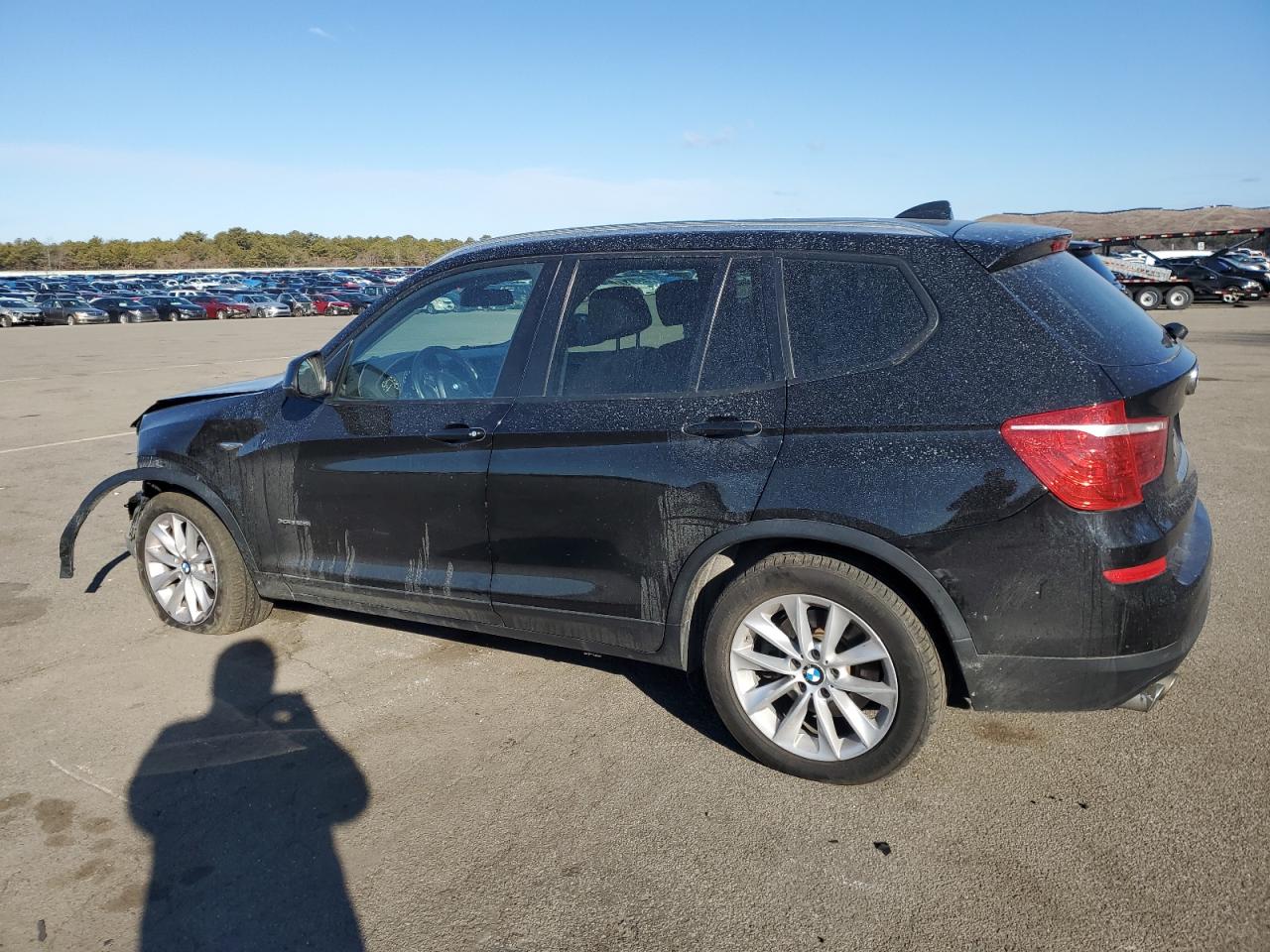 2016 BMW X3 VIN 5UXWX9C59G0D74412 Copart auction photo, front end / minor dent/scratches damage thumbnail 2