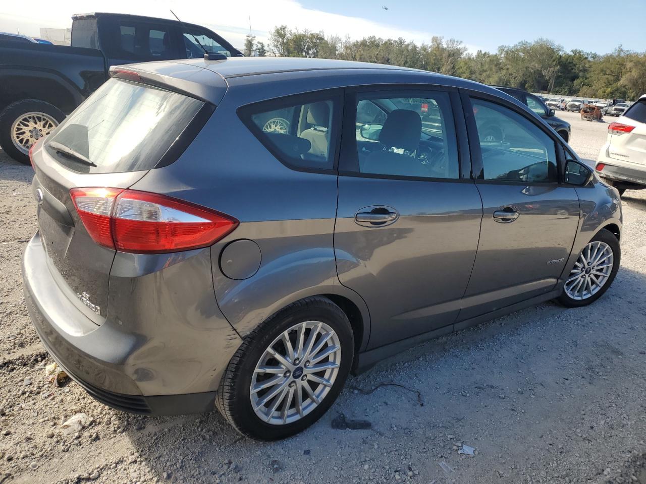 2014 Ford C-MAX VIN 1FADP5AU4EL519737 Copart auction photo, normal wear damage thumbnail 3